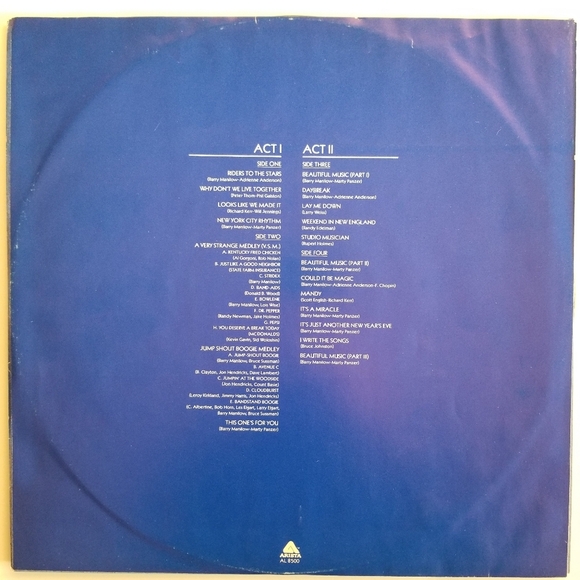 Barry Manilow Live Album Vinyl 2 Disc Lp Record Set ⏺3/$40+Free Shipping🚚 - Picture 17 of 17